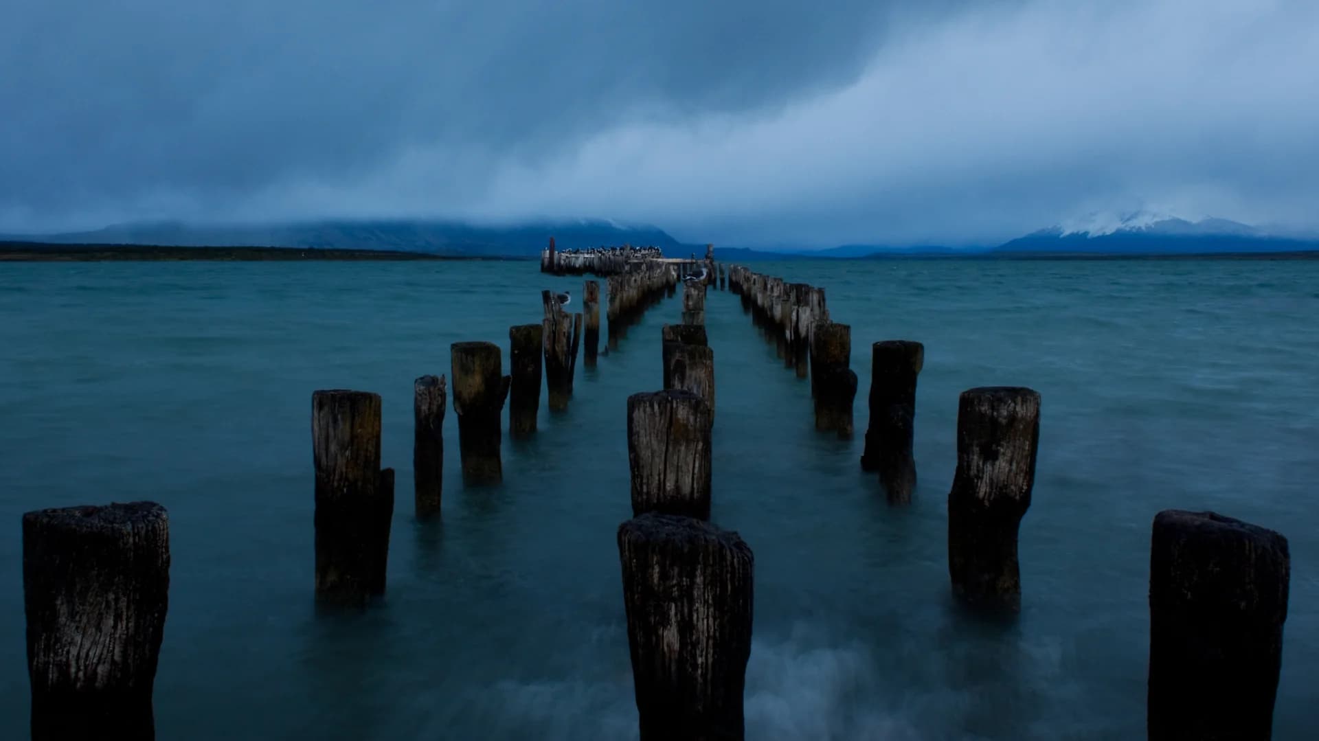 Muelle de Puerto Natales, imagen institucional Cristal Natales